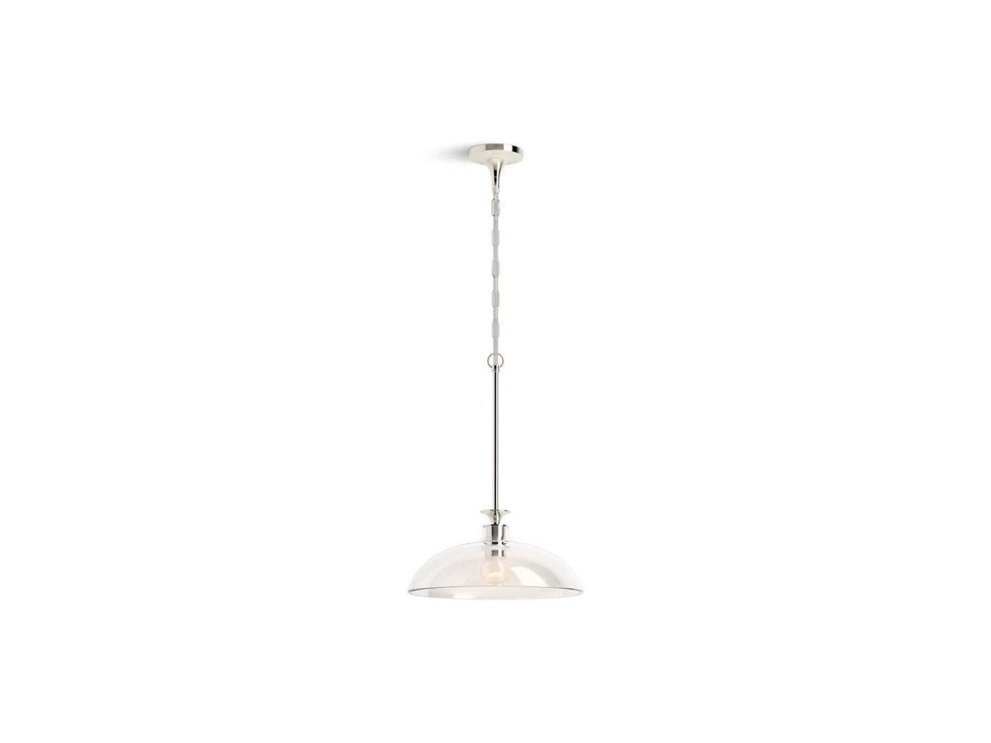 KOHLER K-31771-PE01-SNL Tone 15" Pendant In Polished Nickel