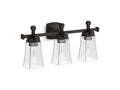 KOHLER K-31757-SC03-BLL Riff Three-Light Sconce - Matte Black
