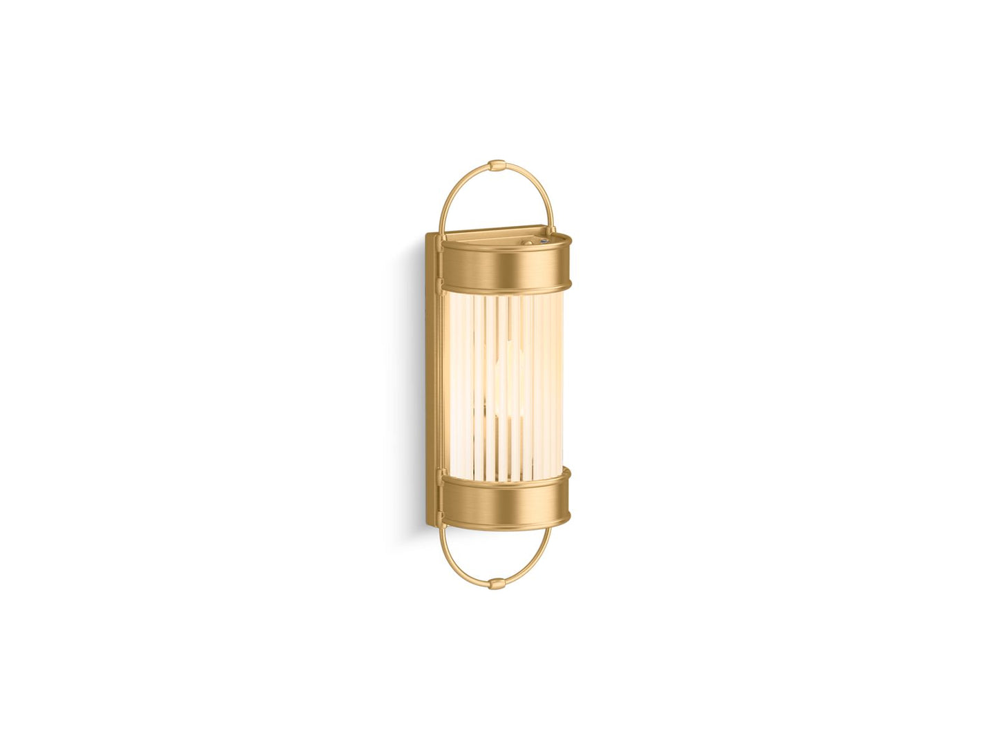 KOHLER K-27751-SC01-2GL Terret One-Light Bath Bar In Brushed Moderne Brass