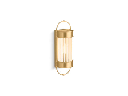 KOHLER K-27751-SC01-2GL Terret One-Light Bath Bar In Brushed Moderne Brass