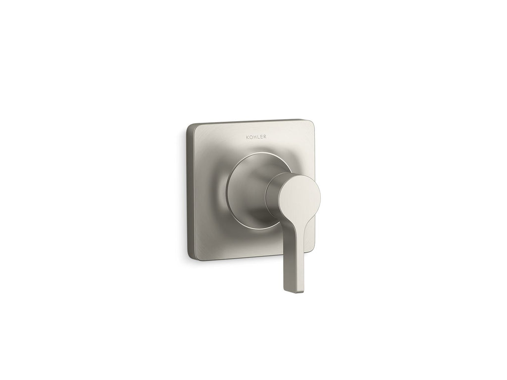 KOHLER K-T28130-4-BN Venza Mastershower Transfer Valve Trim With Lever Handle - Vibrant Brushed Nickel