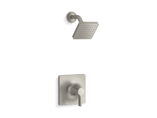 KOHLER K-TS28128-4G-BN Venza Rite-Temp Shower Trim Kit, 1.75 Gpm In Vibrant Brushed Nickel