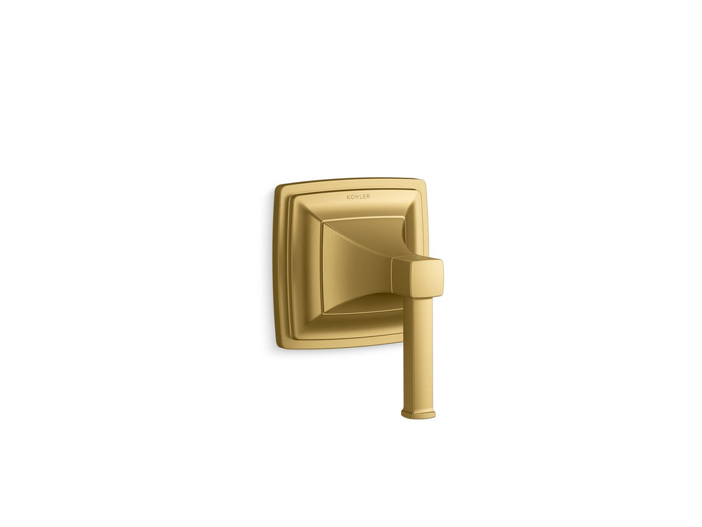 KOHLER K-T23953-4-2MB Riff Mastershower Transfer Valve Trim - Vibrant Brushed Moderne Brass
