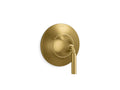 KOHLER K-TS23954-4-2MB Tone Rite-Temp Valve Trim - Vibrant Brushed Moderne Brass