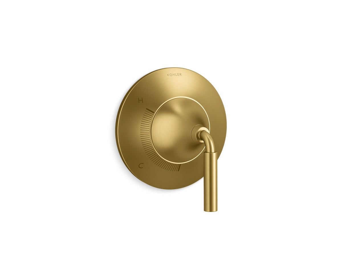 KOHLER K-TS23954-4-2MB Tone Rite-Temp Valve Trim - Vibrant Brushed Moderne Brass