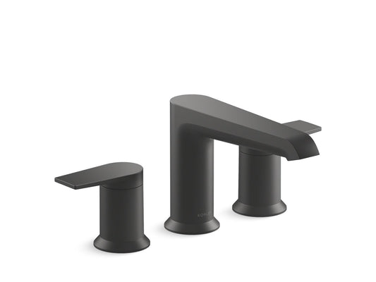 KOHLER K-T25740-4-BL Hint Deck-Mount Bath Faucet Trim In Matte Black