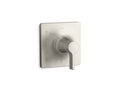 KOHLER K-TS28129-4-BN Venza Rite-Temp Valve Trim - Vibrant Brushed Nickel