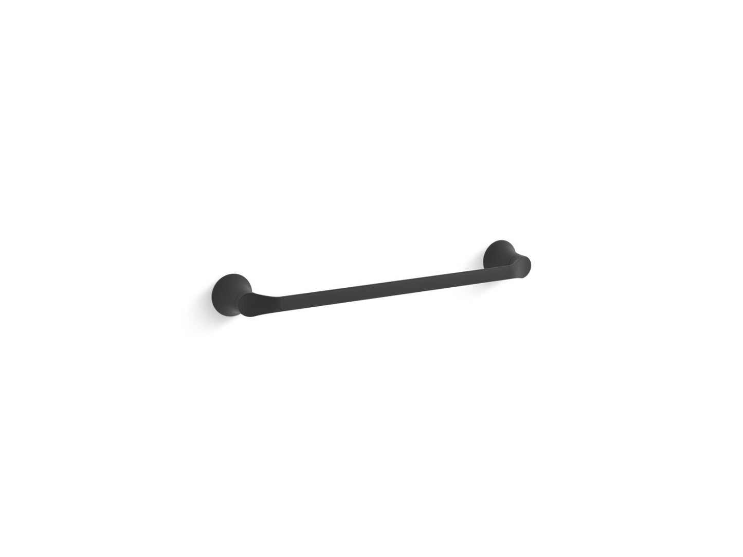 KOHLER K-27393-BL Simplice 18" Towel Bar In Matte Black