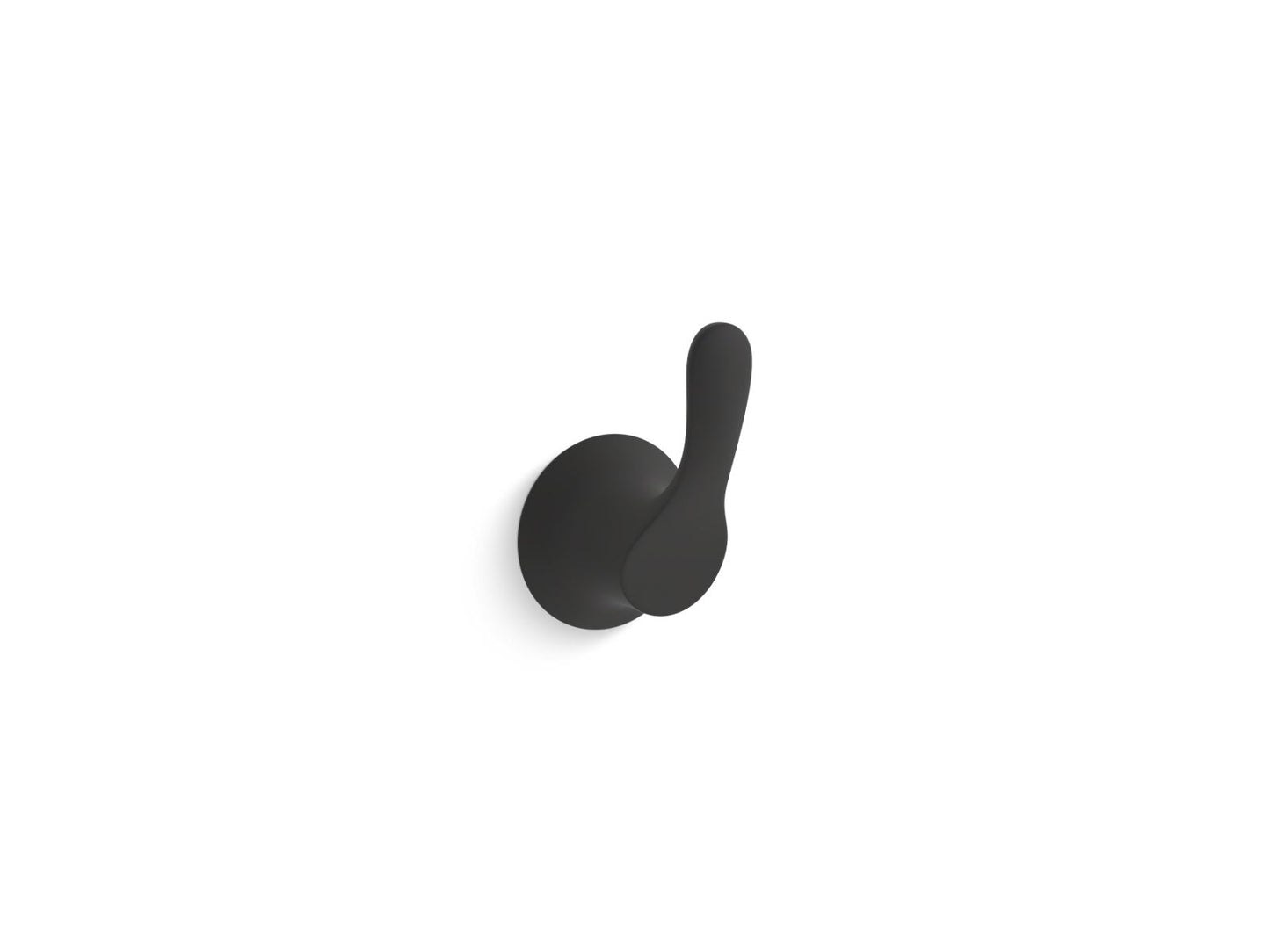 KOHLER K-27395-BL Simplice Robe Hook In Matte Black