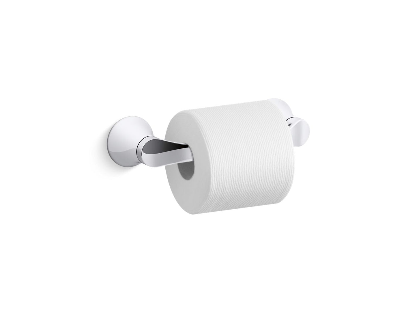 KOHLER K-27397-CP Simplice Pivoting Toilet Paper Holder In Polished Chrome