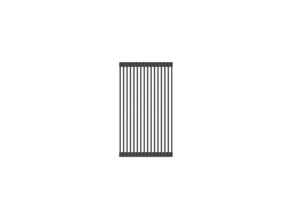 KOHLER K-28929-CHR Roll-Up Multipurpose Rack - Charcoal