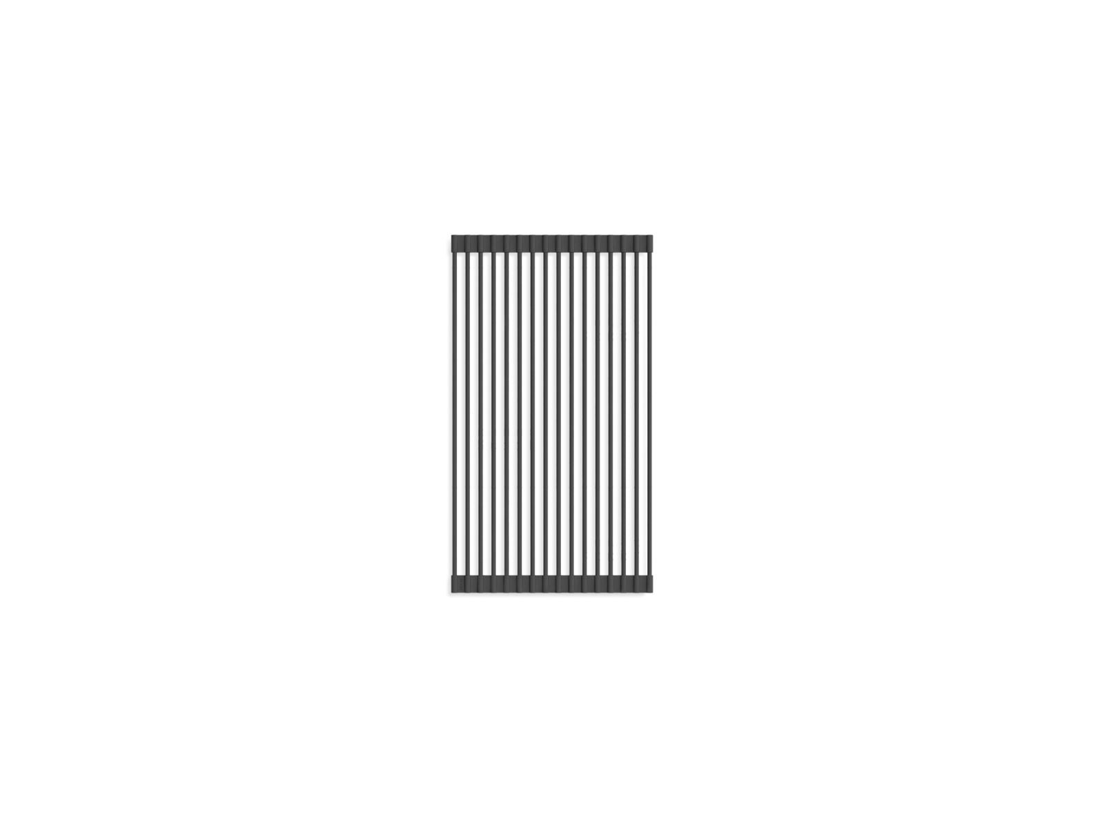 KOHLER K-28929-CHR Roll-Up Multipurpose Rack - Charcoal