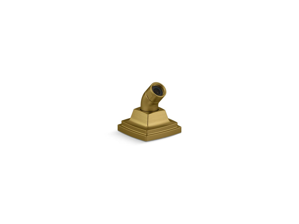 KOHLER K-29477-2MB Riff Deck-Mount Handshower Holder With Hose - Vibrant Brushed Moderne Brass