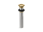 KOHLER K-33151-2MB Clicker Drain Without Overflow - Vibrant Brushed Moderne Brass