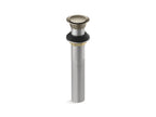 KOHLER K-33151-BV Clicker Drain Without Overflow - Vibrant Brushed Bronze