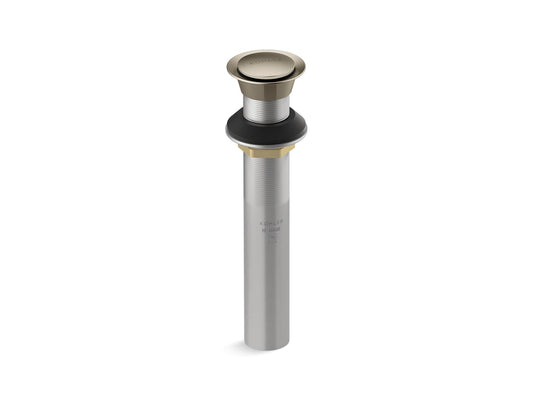 KOHLER K-33151-BV Clicker drain without overflow - Vibrant Brushed Bronze
