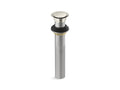 KOHLER K-33151-SN Clicker Drain Without Overflow - Vibrant Polished Nickel