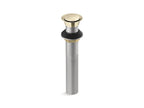 KOHLER K-33151-AF Clicker Drain Without Overflow - Vibrant French Gold