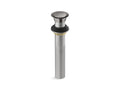 KOHLER K-33151-TT Clicker Drain Without Overflow - Vibrant Titanium