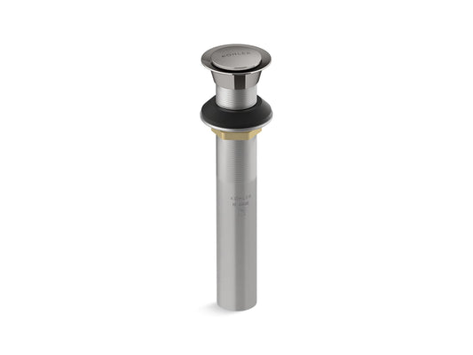 KOHLER K-33151-TT Clicker drain without overflow - Vibrant Titanium