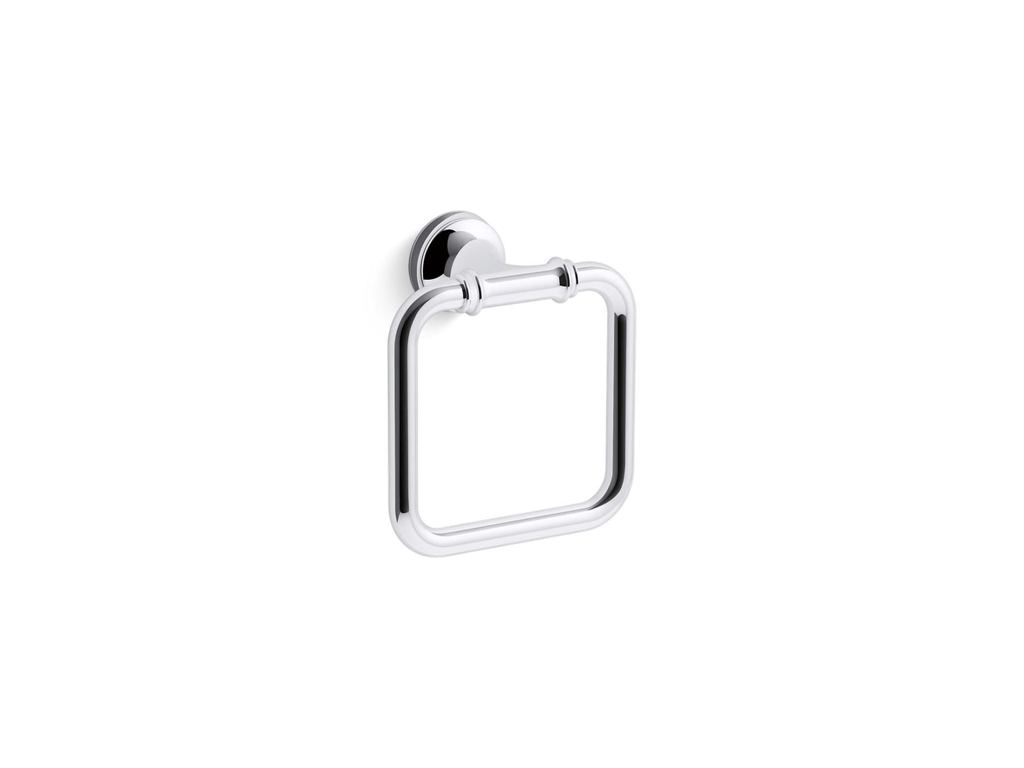 KOHLER K-27386-CP Bellera Towel Ring In Polished Chrome