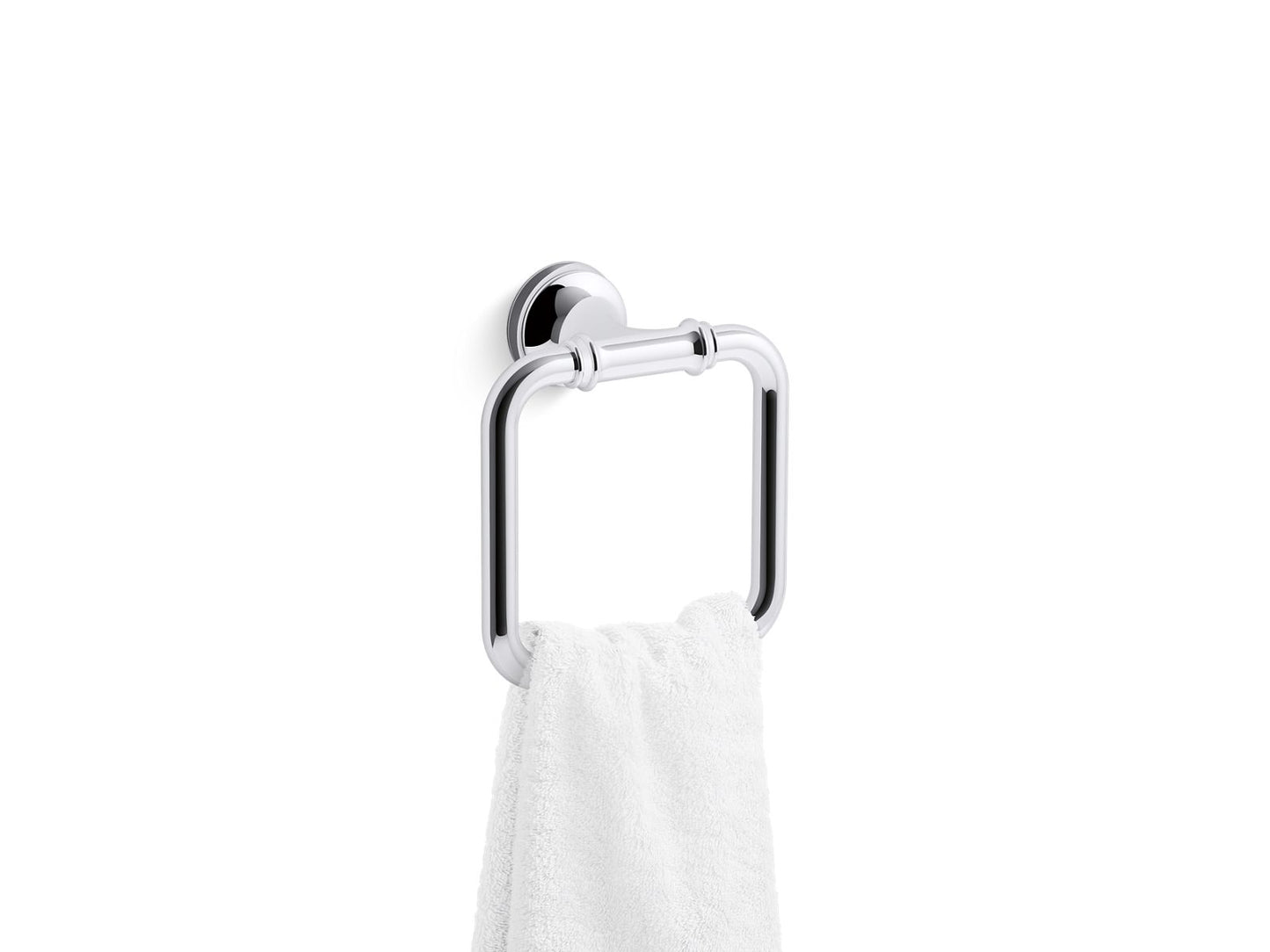 KOHLER K-27386-CP Bellera Towel Ring In Polished Chrome