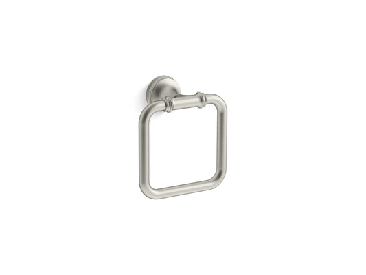 KOHLER K-27386-BN Bellera Towel Ring In Vibrant Brushed Nickel