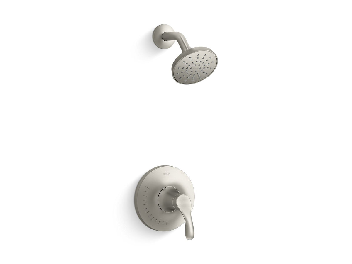 KOHLER K-TS27392-4G-BN Simplice Rite-Temp Shower Trim Kit, 1.75 Gpm - Vibrant Brushed Nickel
