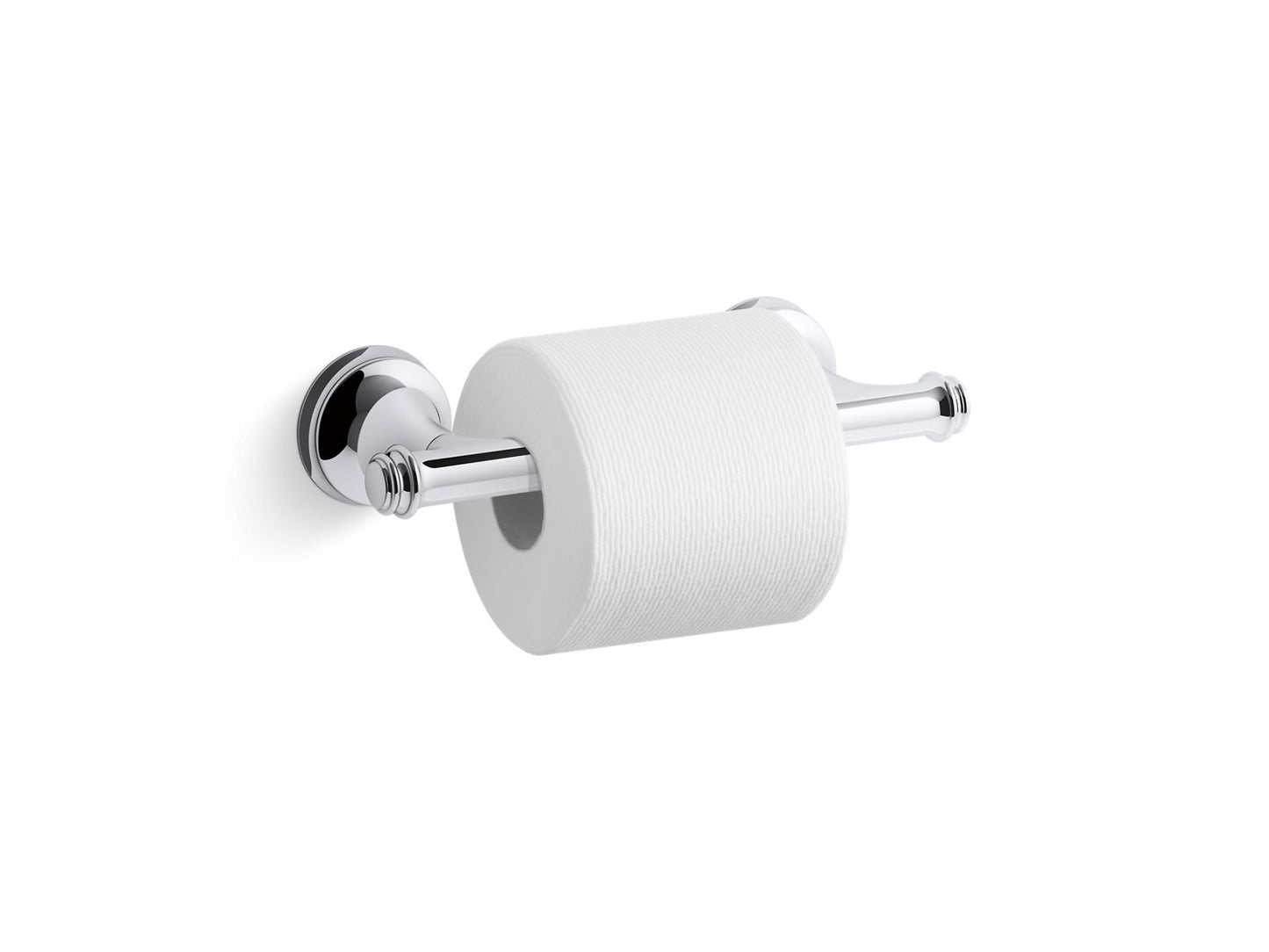 KOHLER K-27387-CP Bellera Pivoting Toilet Paper Holder In Polished Chrome