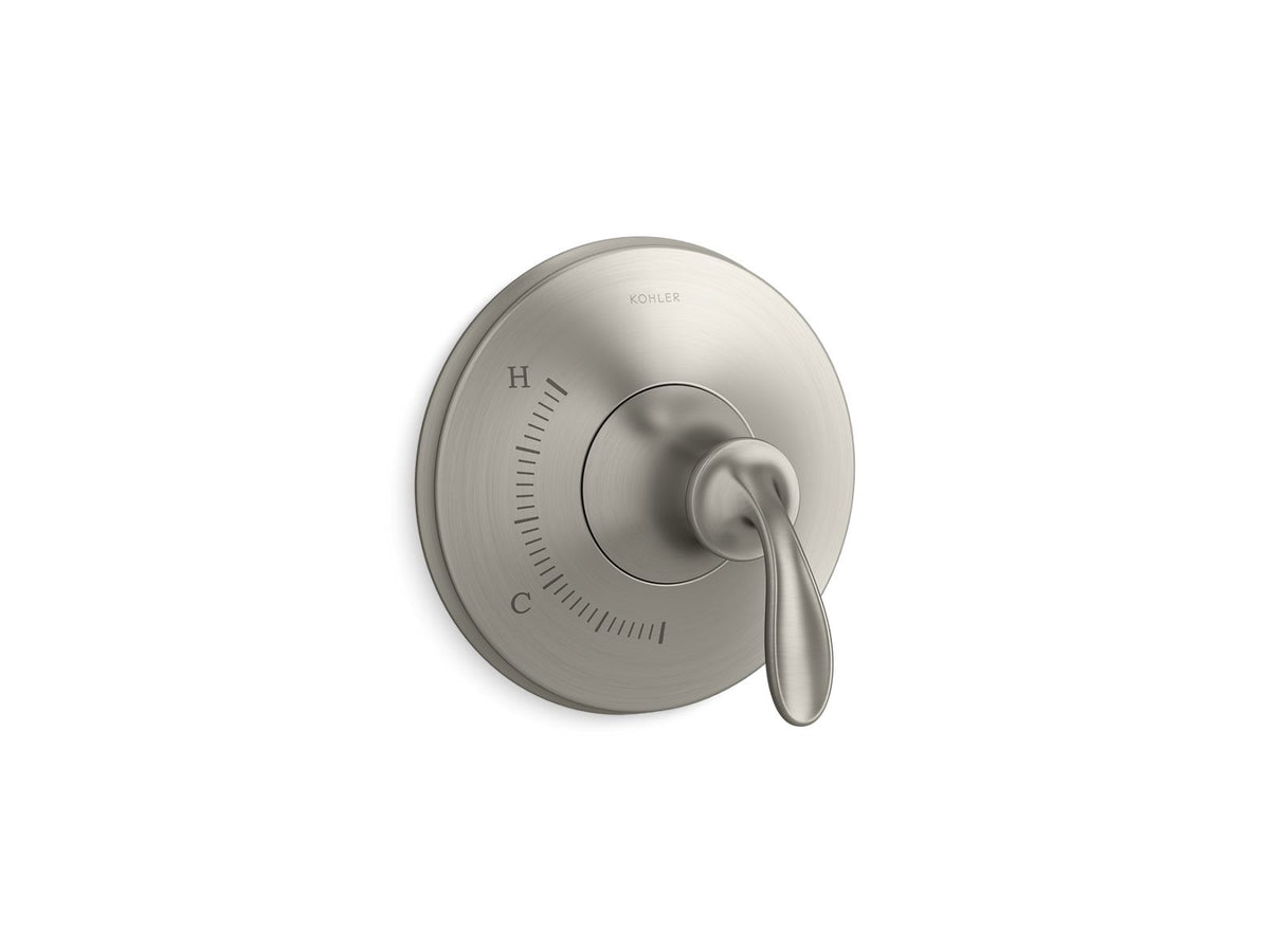 KOHLER K-TS23948-4-BN Bellera Rite-Temp Valve Trim - Vibrant Brushed Nickel