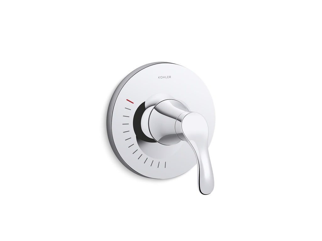KOHLER K-TS23950-4-CP Simplice Rite-Temp Valve Trim - Polished Chrome