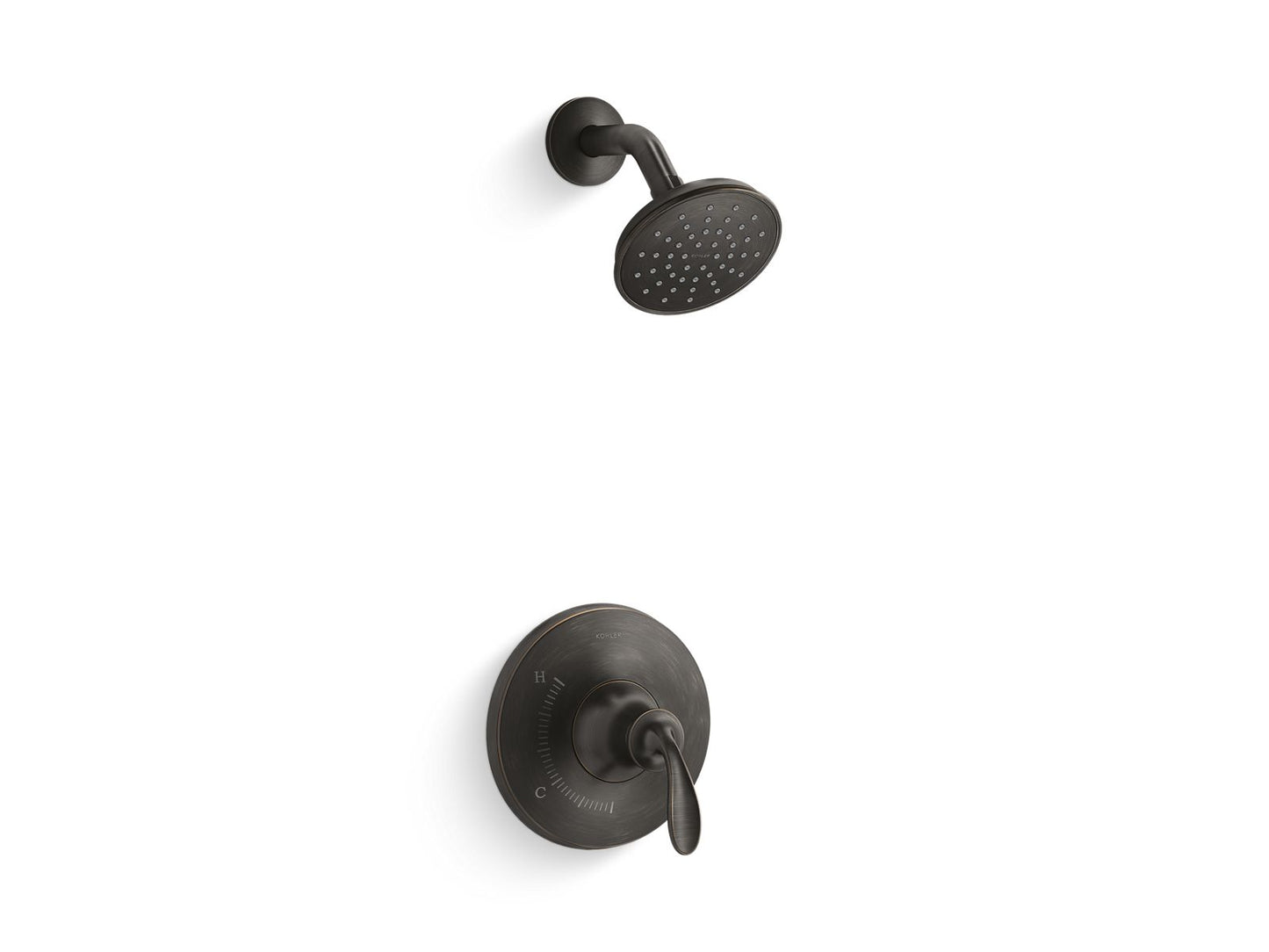 KOHLER K-TS27382-4G-2BZ Bellera Rite-Temp Shower Trim Kit, 1.75 Gpm In Oil-Rubbed Bronze