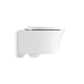 KOHLER K-31539-0 Veil Wall-Hung Compact Elongated Toilet, Dual-Flush In White