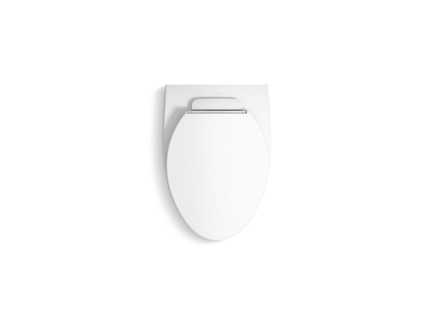 KOHLER K-31539-0 Veil Wall-Hung Compact Elongated Toilet, Dual-Flush In White