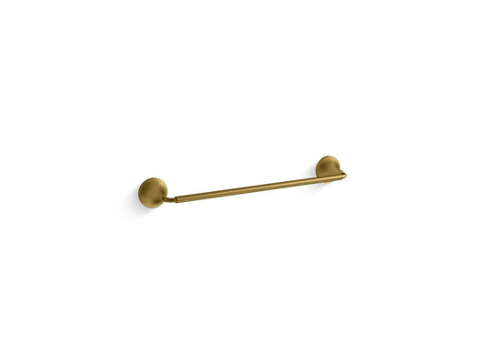 KOHLER K-27425-2MB Tone 18" Towel Bar In Vibrant Brushed Moderne Brass