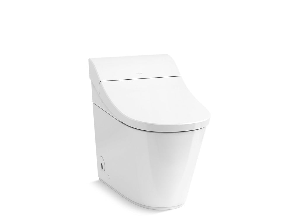 KOHLER K-29777-PA-0 Innate One-Piece Elongated Smart Toilet, Dual-Flush - White