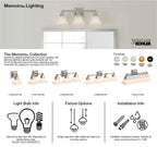 KOHLER K-23686-SC01-SNL Memoirs One-Light Sconce - Polished Nickel
