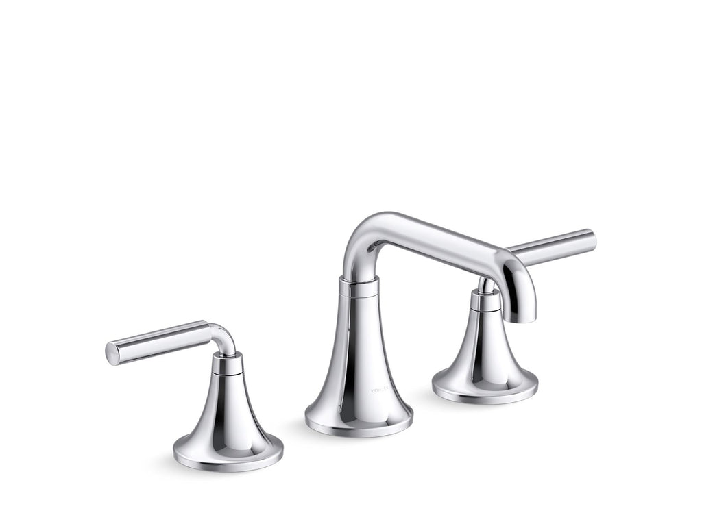 KOHLER K-27416-4-BN Tone Widespread Bathroom Sink Faucet, 1.2 Gpm - Vibrant Brushed Nickel