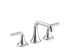 KOHLER K-27416-4-BN Tone Widespread Bathroom Sink Faucet, 1.2 Gpm - Vibrant Brushed Nickel