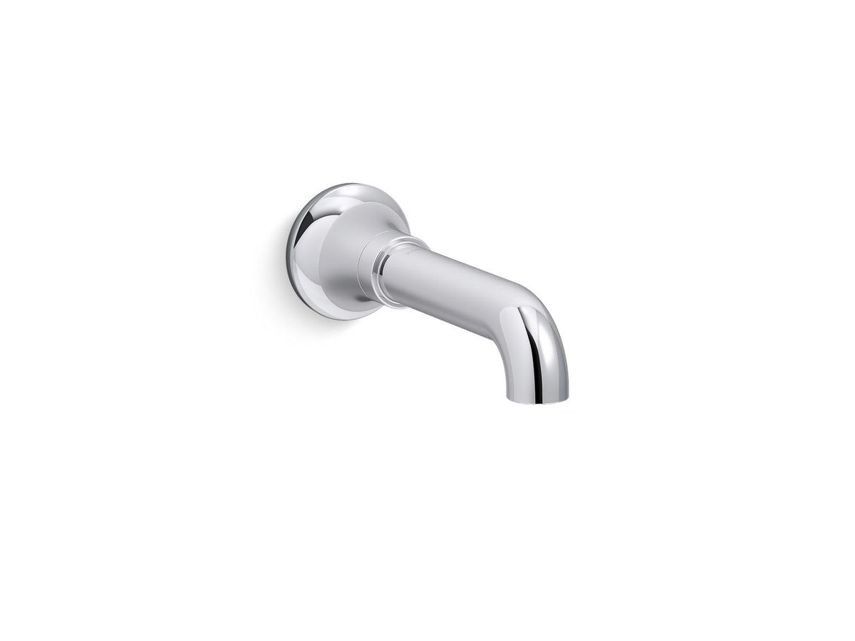 KOHLER K-27423-CP Tone Wall-Mount Bath Spout - Polished Chrome