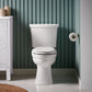 KOHLER K-32810-0 Kelston Two-Piece Elongated Toilet, 1.28 Gpf In White