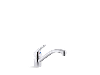 KOHLER K-30613-CP Jolt Single-handle kitchen sink faucet - Polished Chrome