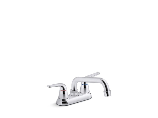 KOHLER K-30618-CP Jolt Two-Handle Utility Sink Faucet In Polished Chrome