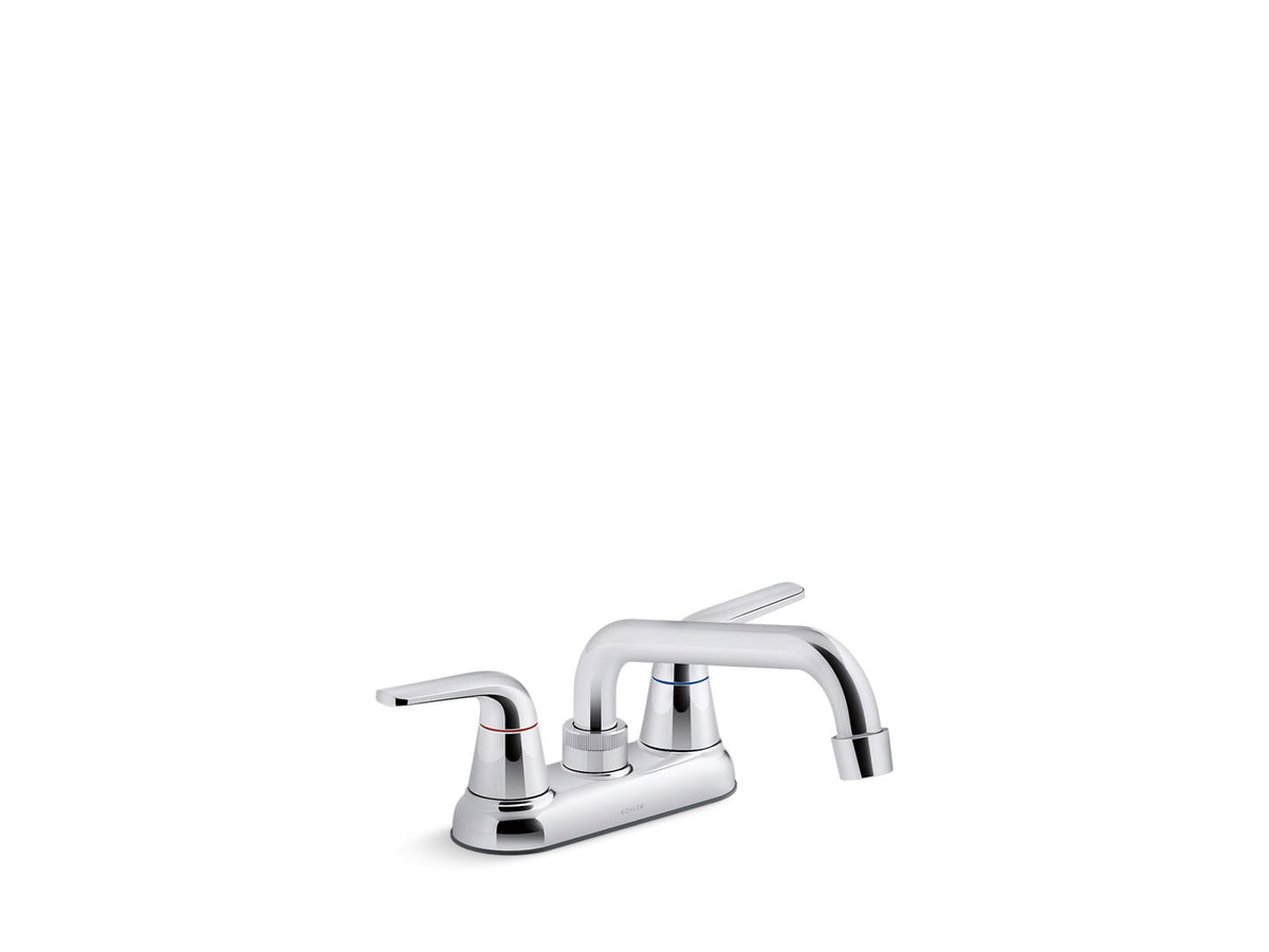 KOHLER K-30618-CP Jolt Two-Handle Laundry And Utility Sink Faucet - Polished Chrome