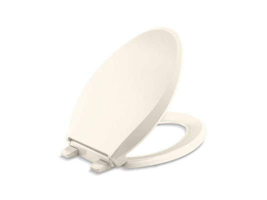 KOHLER K-4636-RL-47 Cachet Readylatch Quiet-Close Elongated Toilet Seat In Almond