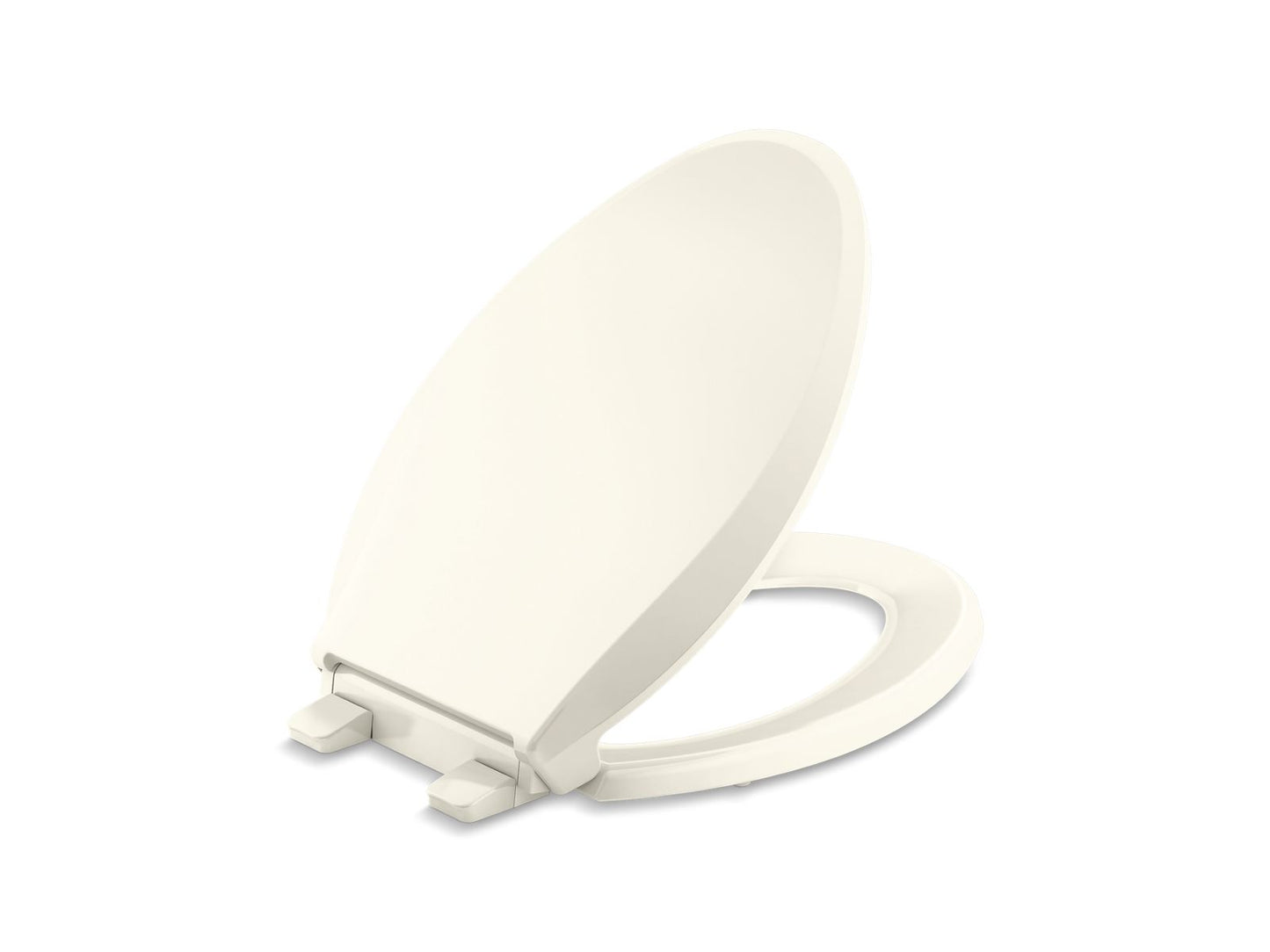 KOHLER K-4636-RL-96 Cachet Readylatch Quiet-Close Elongated Toilet Seat In Biscuit