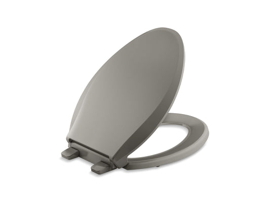 KOHLER K-4636-RL-K4 Cachet Readylatch Quiet-Close Elongated Toilet Seat In Cashmere