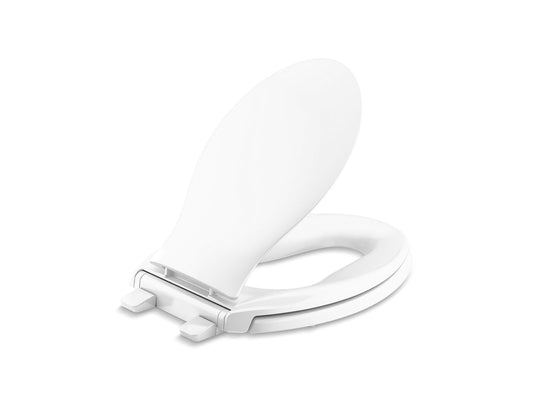 KOHLER K-4732-RL-0 Transitions Readylatch Quiet-Close Elongated Toilet Seat In White