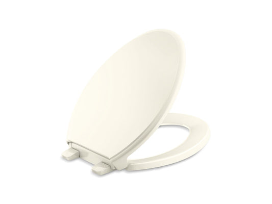 KOHLER K-4733-RL-96 Glenbury Readylatch Quiet-Close Elongated Toilet Seat In Biscuit