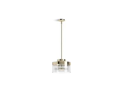 KOHLER K-27265-PE02-AFL Purist 12-1/2" pendant - French Gold